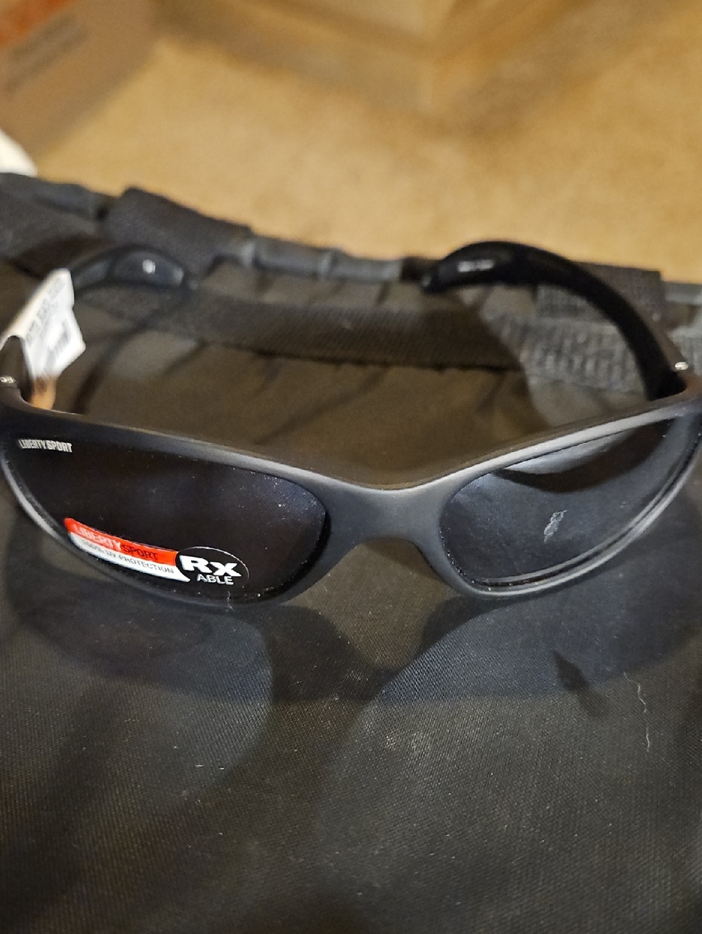 Matte Black Women’s Sunglasses – Sport Wrap Style